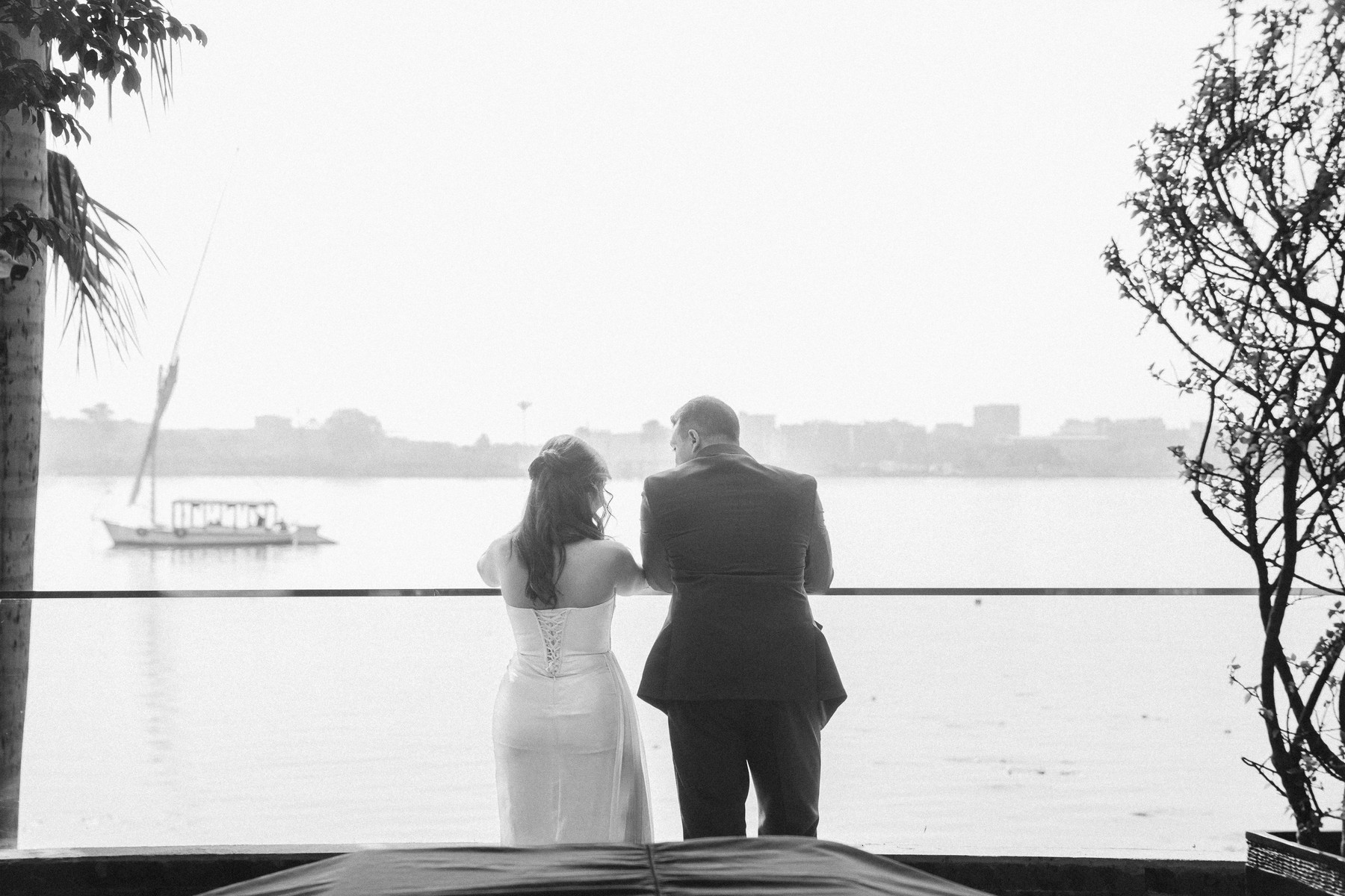 John and Merna by the Nile